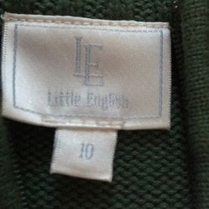 This is the green shirt for a little kid